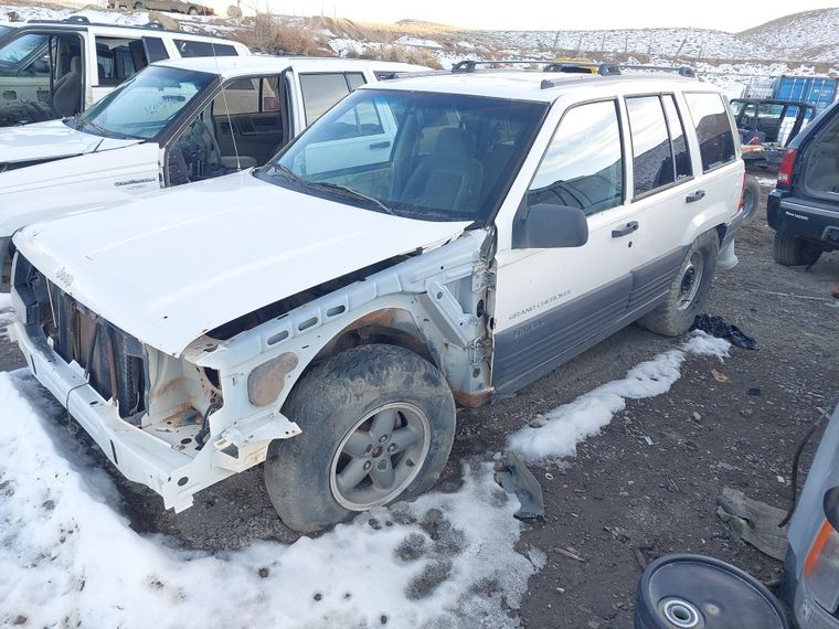 1996 Jeep Grand Cherokee ZJ 5.2L Automatic White Laredo