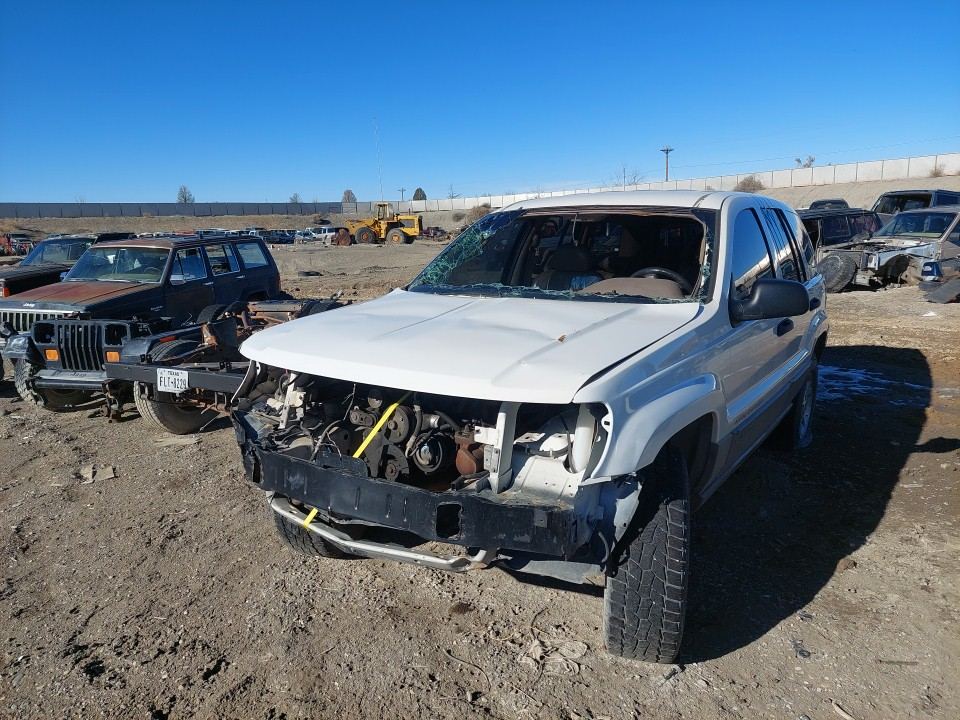 2002 Jeep Grand Cherokee WJ White PW1, photo 1 of 6