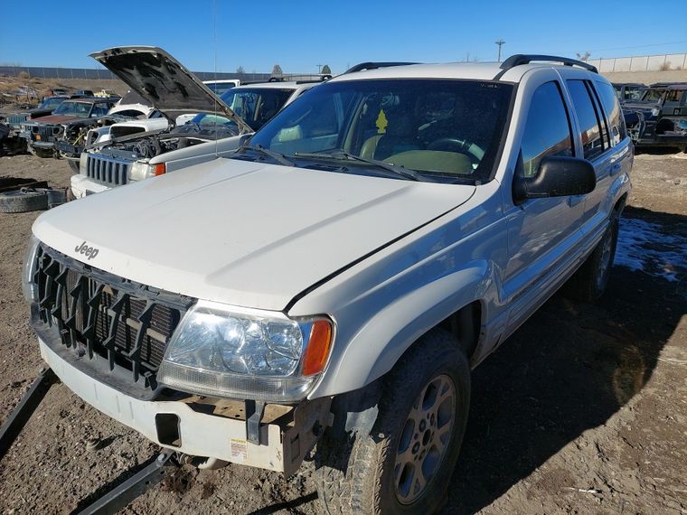 2002 Jeep Grand Cherokee WJ White