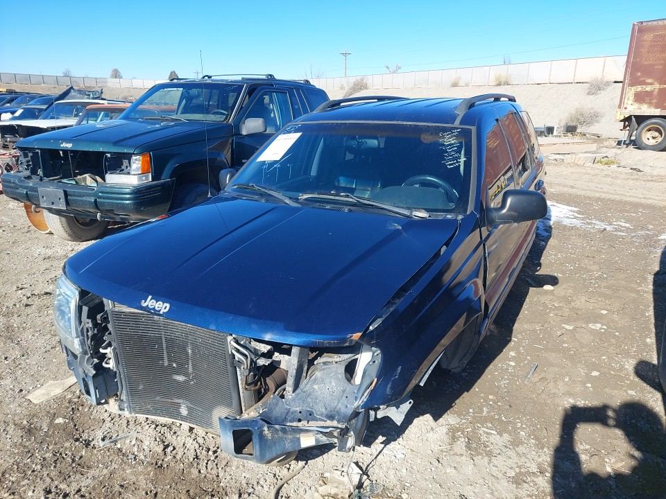 2003 Grand Cherokee WJ 4.7L V8 Automatic Quadra-trac II Paint Code PB8 Trim XLDV, photo 1 of 6