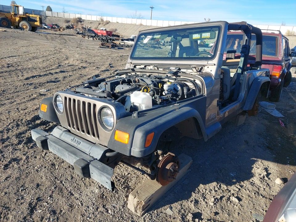 2004 Jeep Wrangler TJ 2.4L Manual Transmission Only 92K Miles, photo 1 of 7